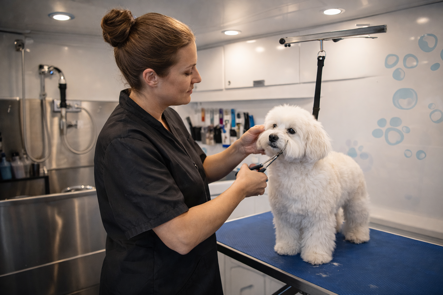 Mobile Dog Grooming - Premium Full Grooming